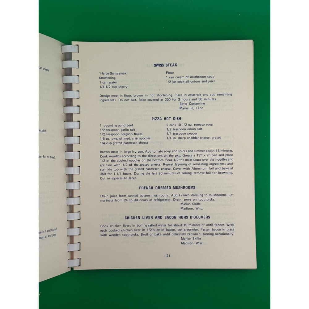 Vintage New Spirit of America Cookbook Air National Guard Recipes - Picture 3 of 9